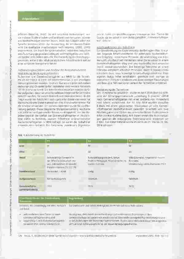 Vorschauseite 3: Betätigung in einem Gemeinschaftsgarten eine ergotherapeutische Perspektive