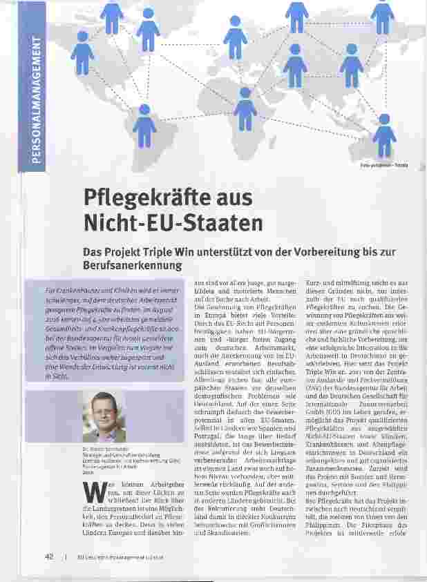 Vorschauseite 1: Pflege kräfte aus Nicht-EU-Staaten