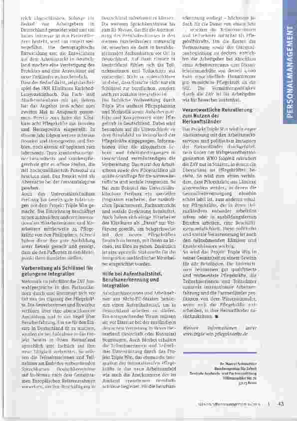 Vorschauseite 2: Pflege kräfte aus Nicht-EU-Staaten