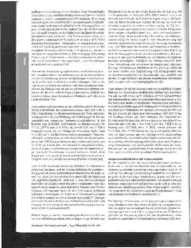 Vorschauseite 2: Die Soziotherapie nach §37a SGB V - ein Schritt zur besseren Versorgung psychisch kranker Patienten?