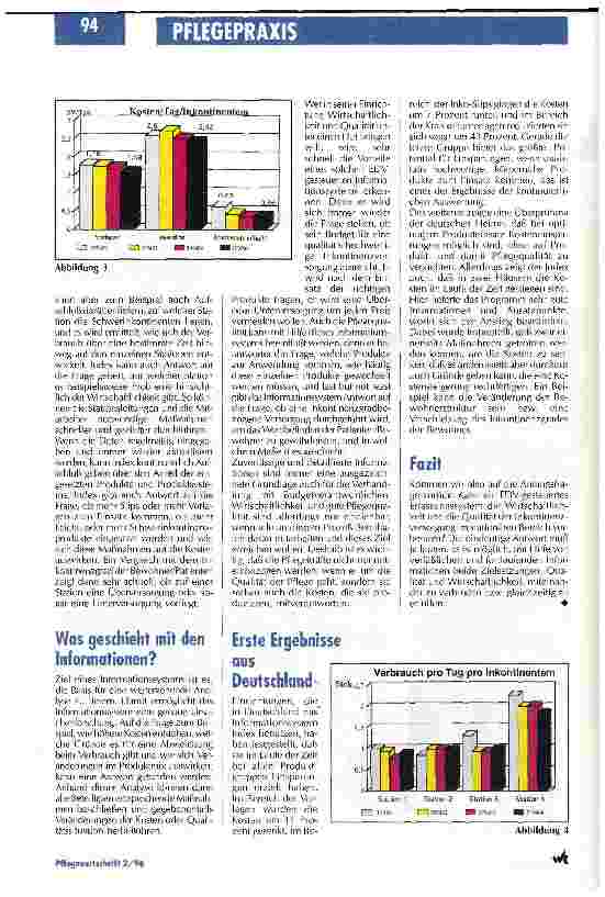 Vorschauseite 3: Index - ein EDV-Programm hilft sparen Wirtschaftlichkeit und Pflegequalität auf dem Prüfstand