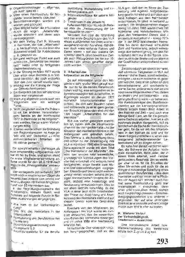 Vorschauseite 2: 10 Jahre Verband der Leiter von Altenheimen (VLA) e. V. Von der Gründung in Bingen bis zum Festakt in Mainz 1976-1986