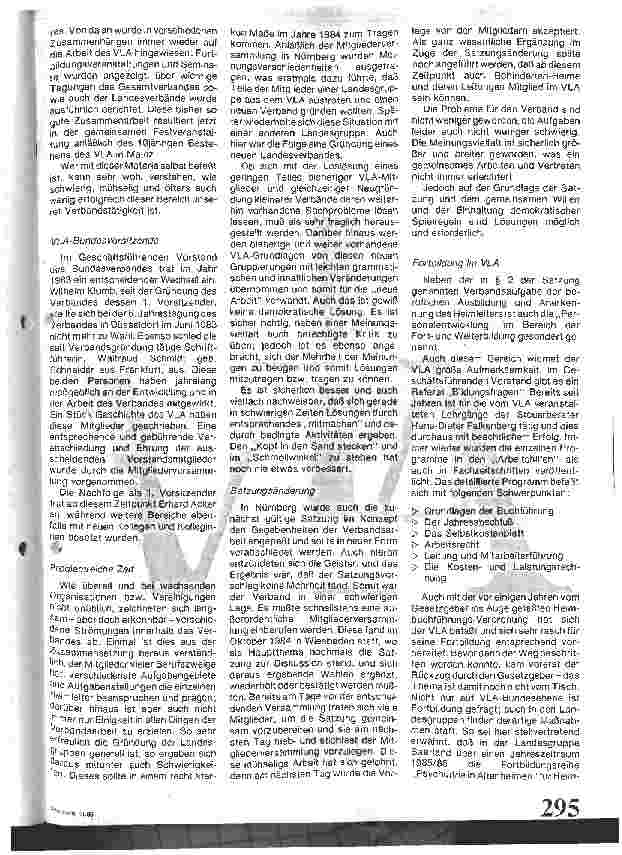 Vorschauseite 4: 10 Jahre Verband der Leiter von Altenheimen (VLA) e. V. Von der Gründung in Bingen bis zum Festakt in Mainz 1976-1986