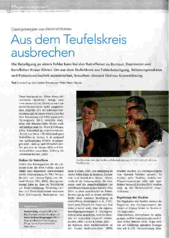 Vorschauseite 1: Aus dem Teufelskreis ausbrechen