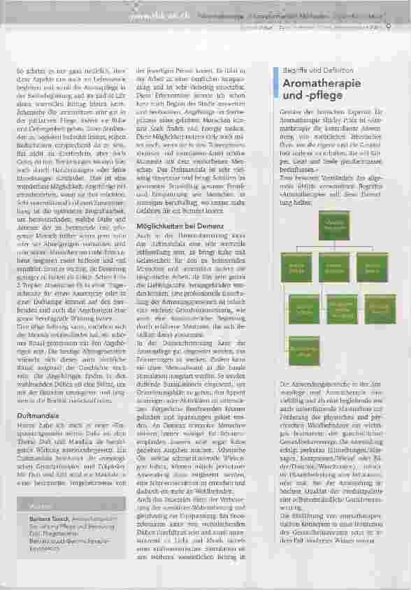 Vorschauseite 2: Aromapflege im Einklang mit dem Menschen