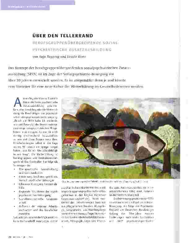 Vorschauseite 1: ÜBER DEN TELLERRAND