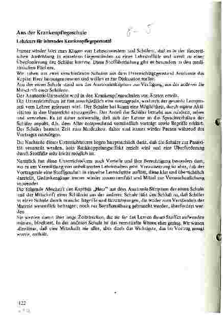 Vorschauseite 1: Lehrkurs für lehrendes Krankenpflegepersonal