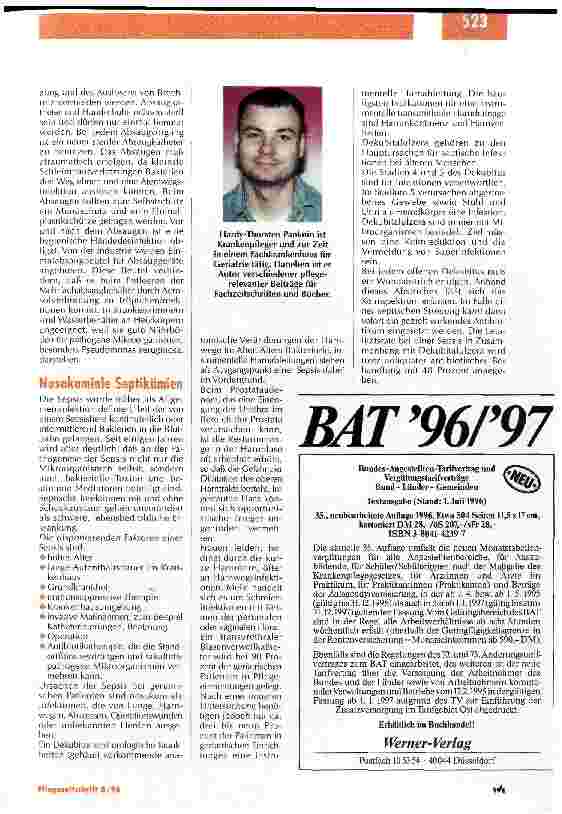 Vorschauseite 3: Aktivierende Krankenpflege - eine Möglichkeit zur Infektionsprophylaxe Nosokomiale Infektion in der Geriatrie