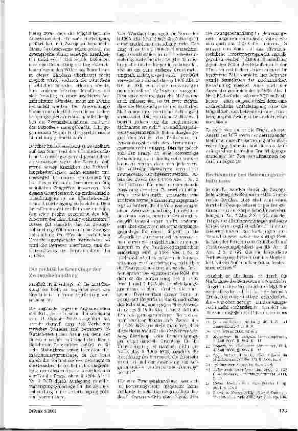 Vorschauseite 3: Zwangsbehandlungen in der Unterbringung