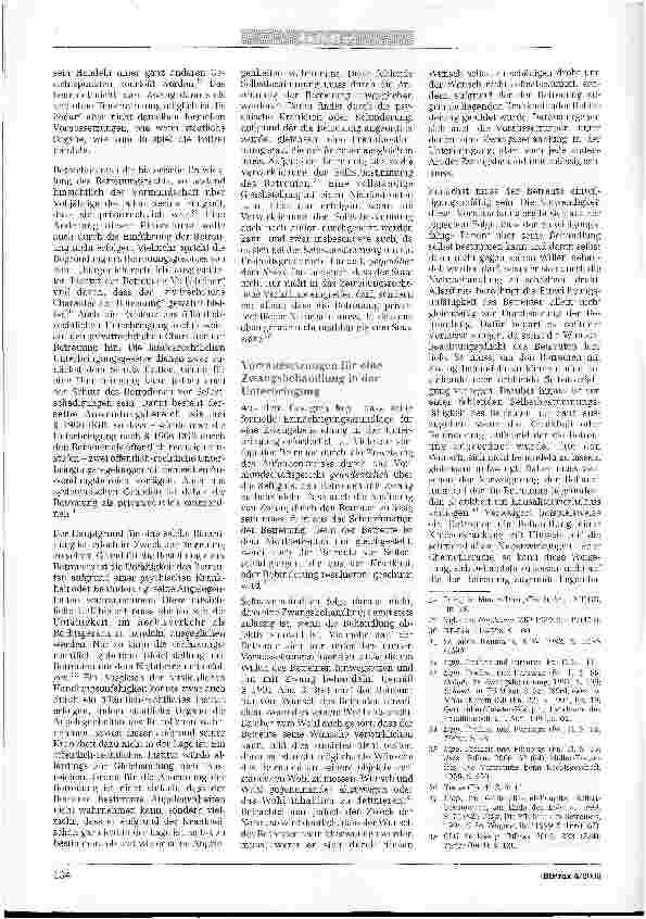 Vorschauseite 4: Zwangsbehandlungen in der Unterbringung