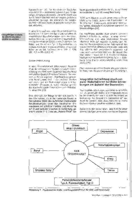 Vorschauseite 4: Psychosoziale Belastungen als Risikound Prognosefaktoren bei KHK und Herzinfarkt