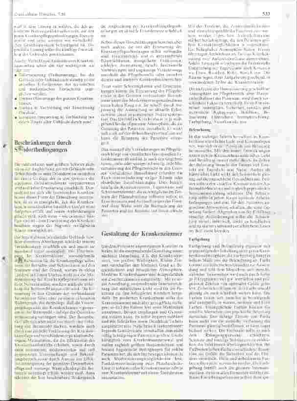 Vorschauseite 2: Grenzen der Anpassung von Pflegebereichen an neue Pflegestandards