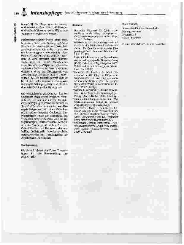 Vorschauseite 6: Bewegung ist Leben, Leben ist Bewegung