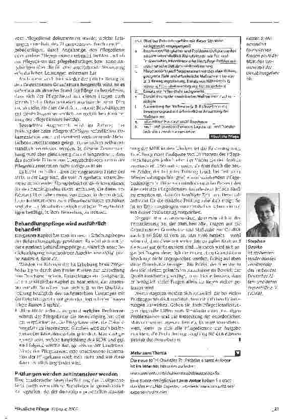 Vorschauseite 6: Neue Prüfschwerpunkte