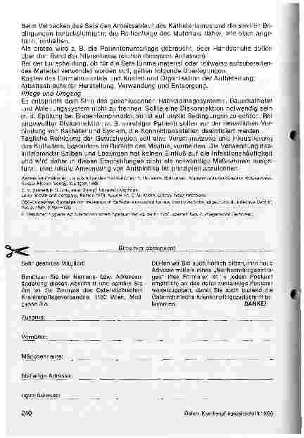Vorschauseite 3: Empfehlungen zur Verhütung katheterbedingter Harnwegsinfektionen
