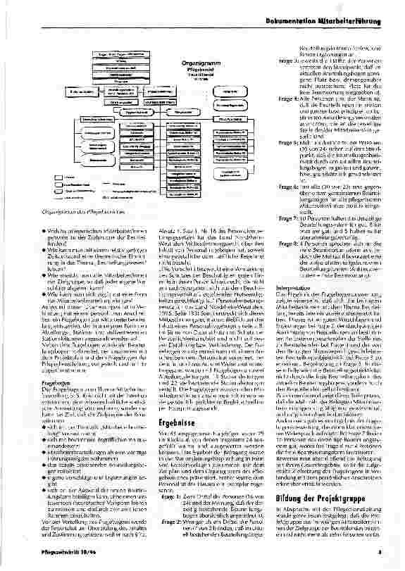 Vorschauseite 2: Beurteilungsbogen für pflegerische Mitarbeiter/innen im Krankenhaus