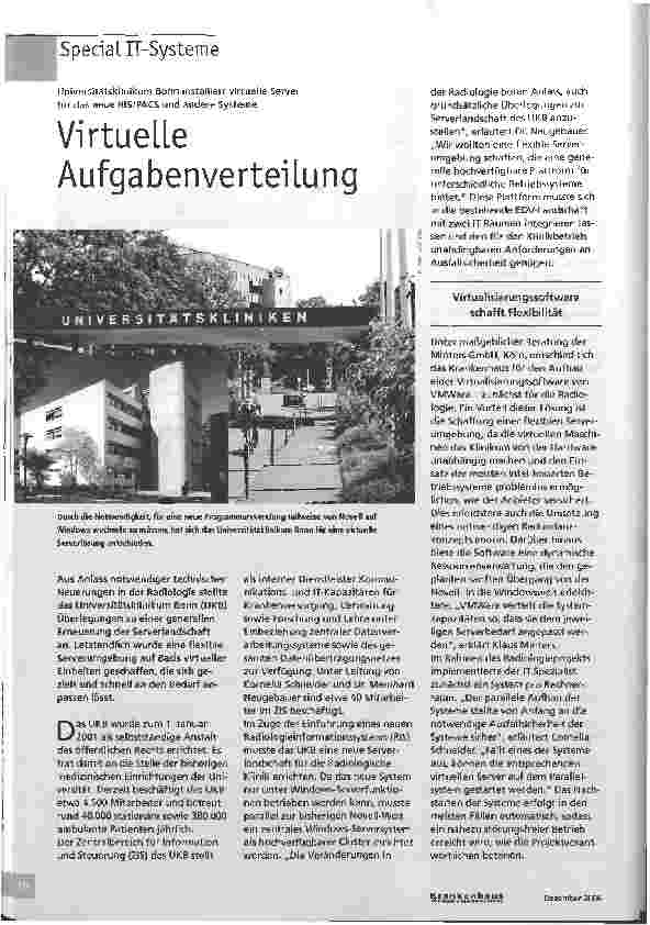 Vorschauseite 1: Virtuelle Aufgabenverteilung