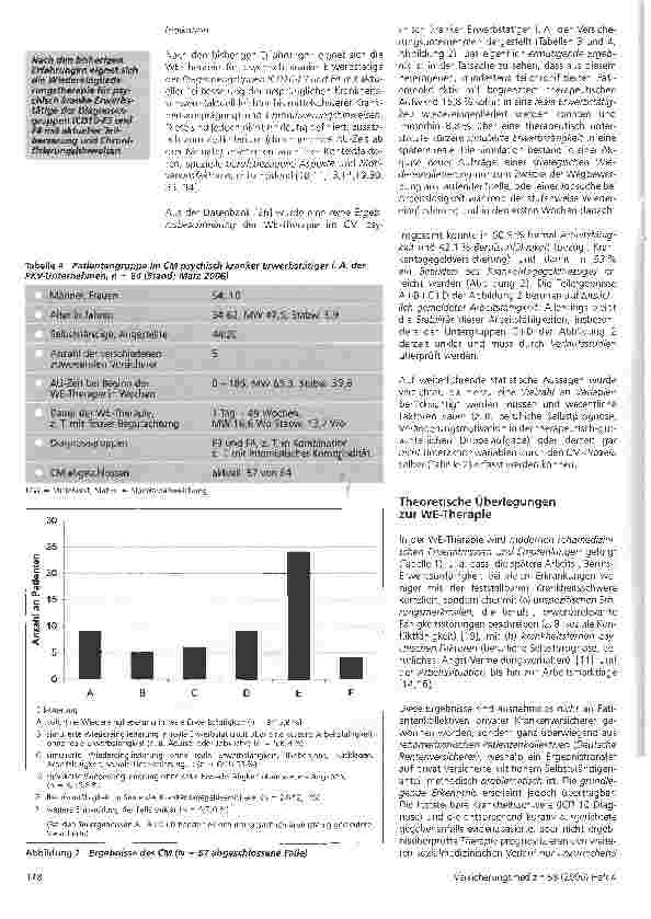 Vorschauseite 5: Wiedereingliederungstherapie psychisch kranker Erwerbstätiger: Erfahrungen aus dem Case-Management im Auftrag privater Krankenversicherer