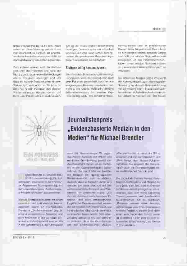 Vorschauseite 2: Gemeinsam informiert entscheiden