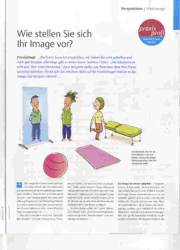 Vorschauseite 1: Wie stellen Sie sich Ihr Image vor?