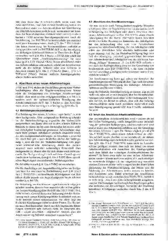 Vorschauseite 6: Rechtliche Wege der (Weiter-)Beschäftigung von Altersrentnern