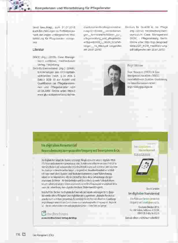 Vorschauseite 4: Kompetenzen und Weiterbildung für Pflegeberater nach § 7a SGB XI