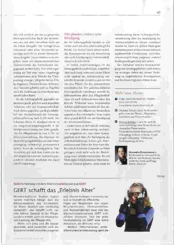 Vorschauseite 4: Bloß nicht plaudern