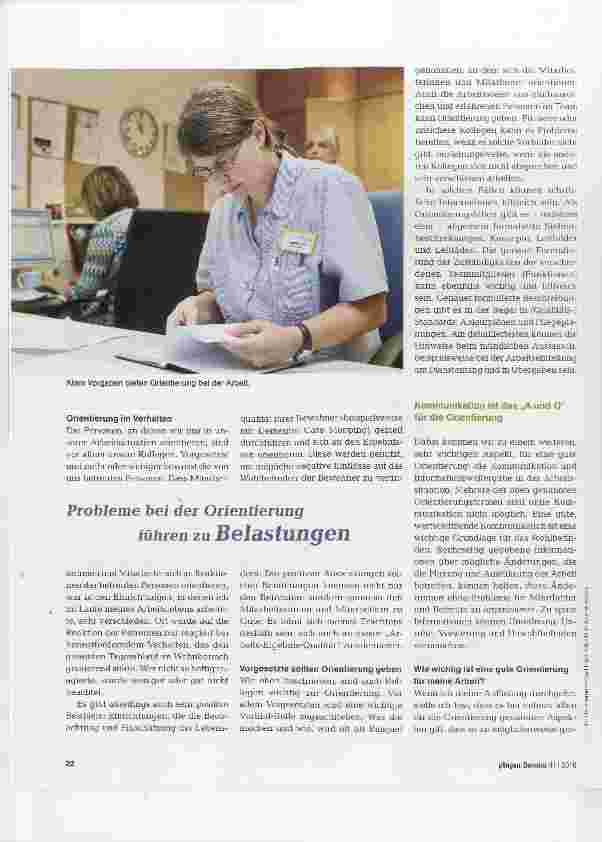 Vorschauseite 3: Was gibt uns bei der Arbeit Orientierung?