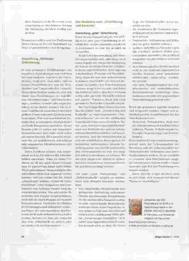 Vorschauseite 5: Was gibt uns bei der Arbeit Orientierung?