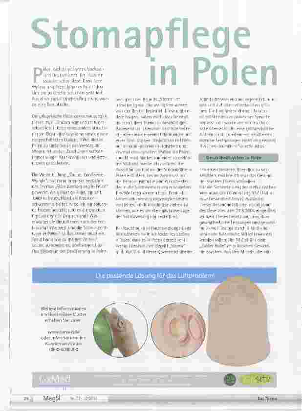 Vorschauseite 1: Stomapflege in Polen