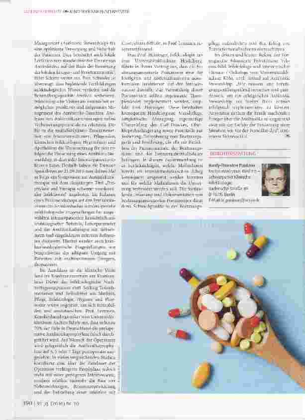 Vorschauseite 2: Krankmachende Erreger siegen über Antibiotika