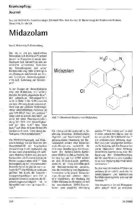 Vorschauseite 1: Midazolam