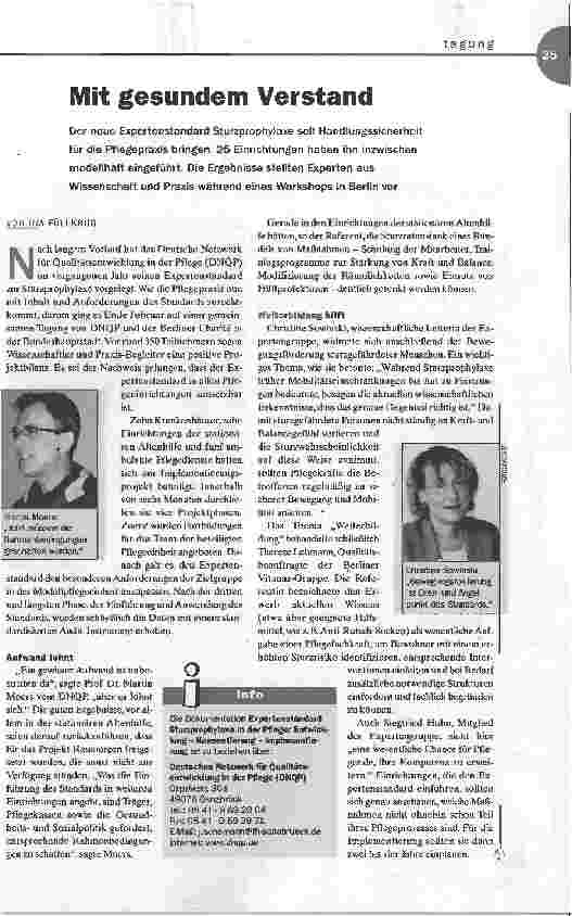 Vorschauseite 1: Mit gesundem Verstand