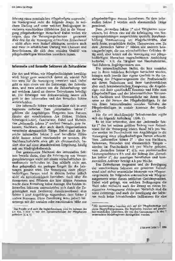 Vorschauseite 2: Die Zeiten der Pflege