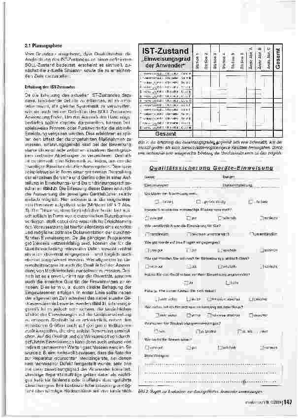 Vorschauseite 2: Qualitätssicherung bei der Anwendung von Medizingeräten