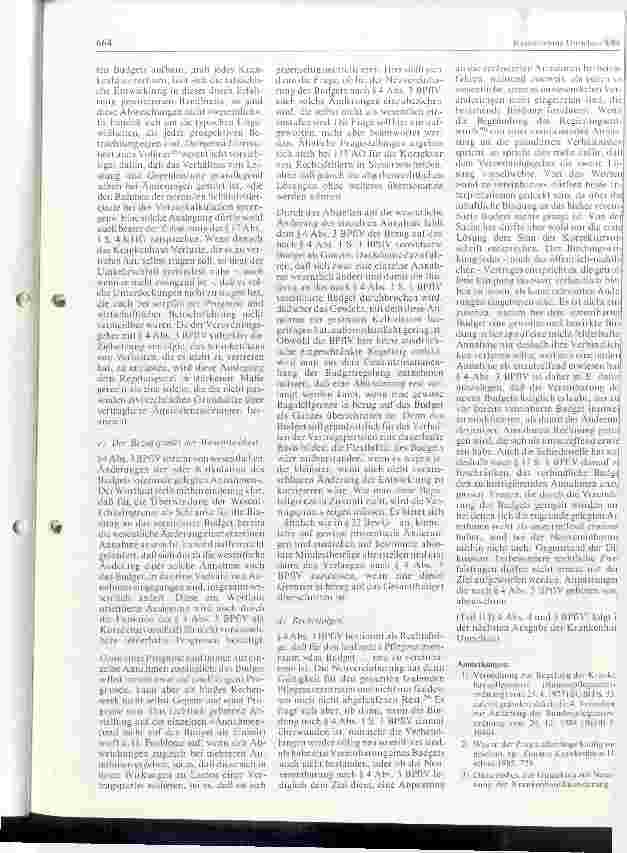 Vorschauseite 4: Einige Zweifelsfragen zum flexiblen Budget (Paragraph 4 BPflV)