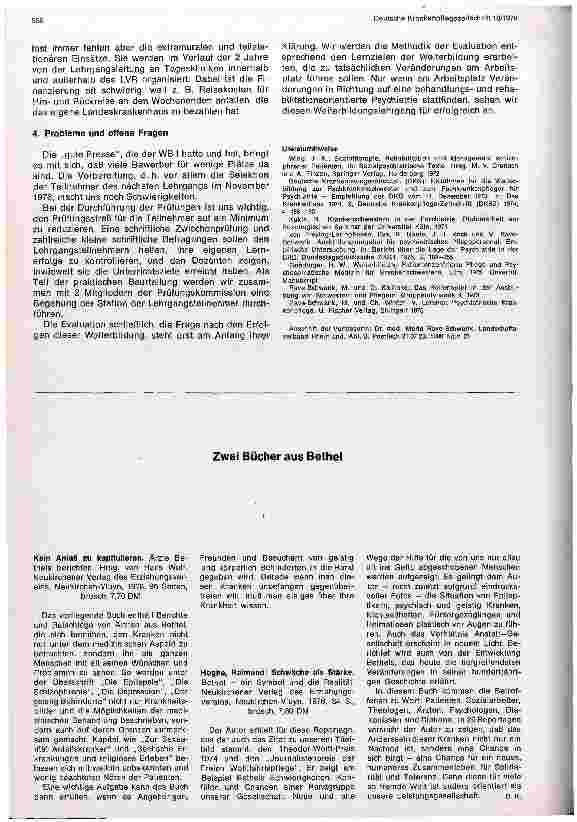 Vorschauseite 3: Die Weiterbildung zur Fachkrankenschwester/ zum Fachkrankenpfleger für Psychiatrie im Landschaftsverband Rheinland