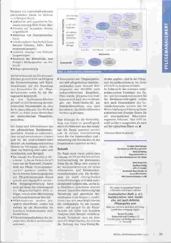 Vorschauseite 4: Von den pflegerischen (Routine-)Daten zum Wissen