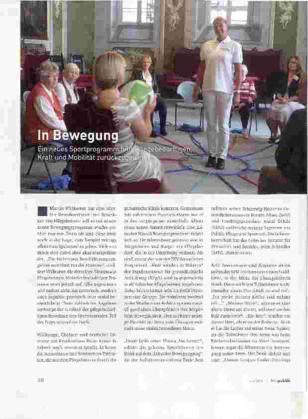 Vorschauseite 1: In Bewegung
