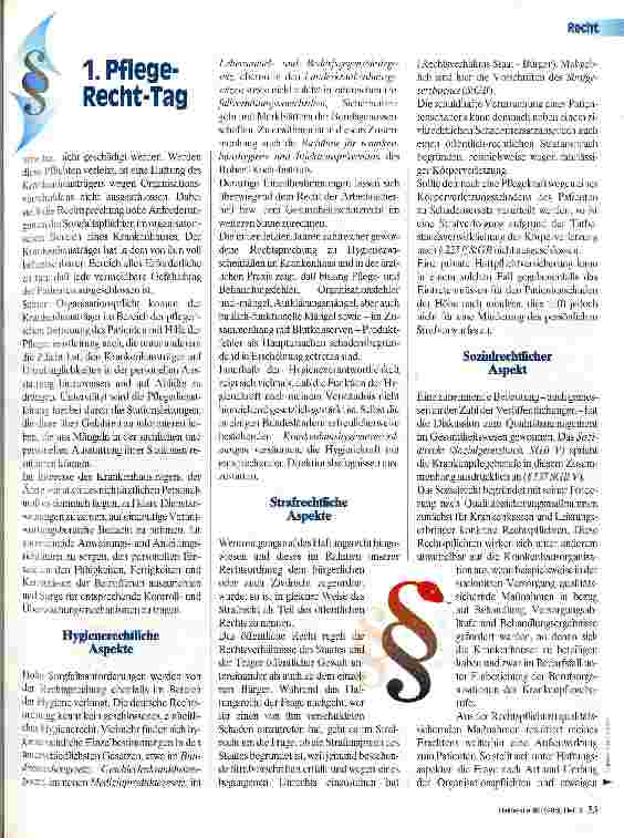 Vorschauseite 2: Pflege im Netz rechtlicher Anforderungen 1. Teil