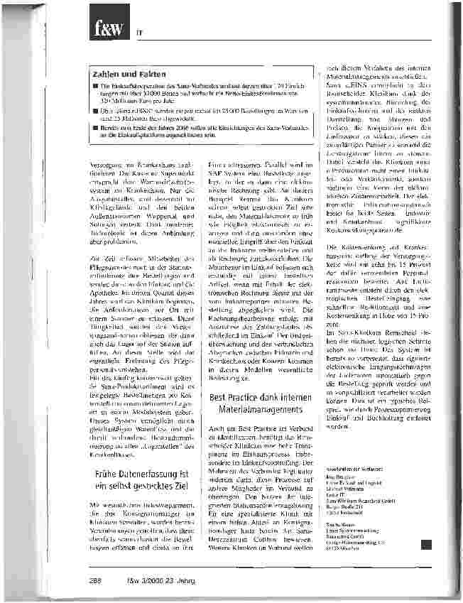 Vorschauseite 3: Die gläserne Logistikkette