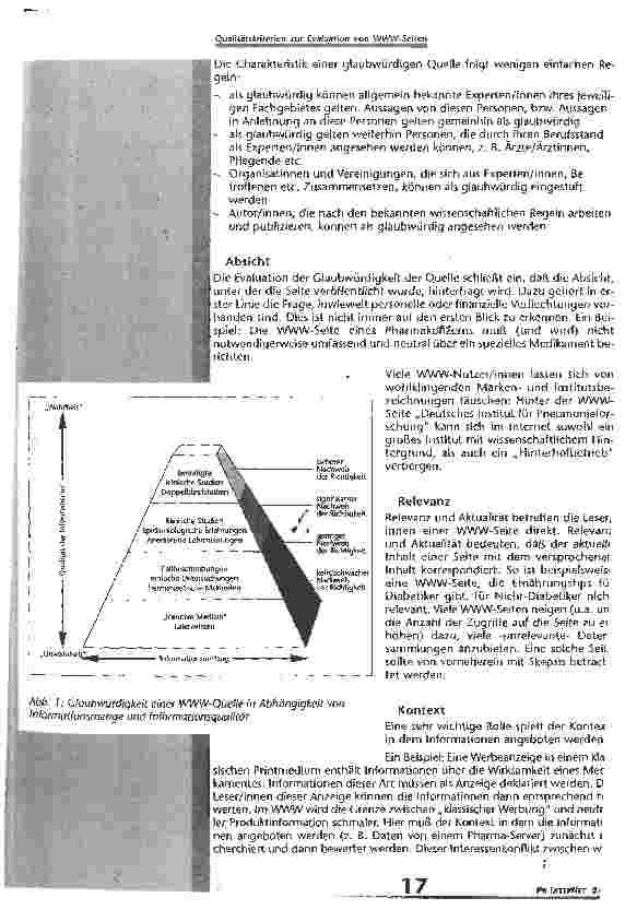 Vorschauseite 2: Qualitätskriterien zur Evaluation von WWW- Seiten