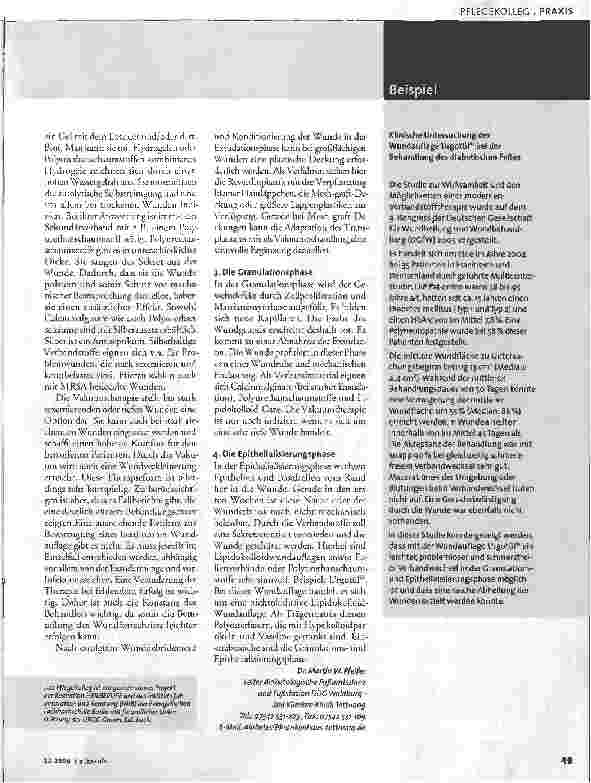 Vorschauseite 4: Wundmanagement des diabetischen Fußes