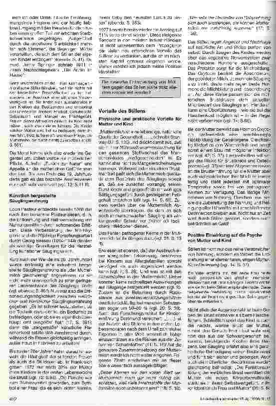 Vorschauseite 2: Stillen unter soziologischer Betrachtung Teil 1: Einleitenden Betrachtungen