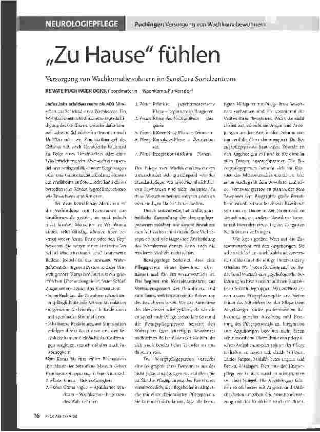 Vorschauseite 1: Zu Hause fühlen