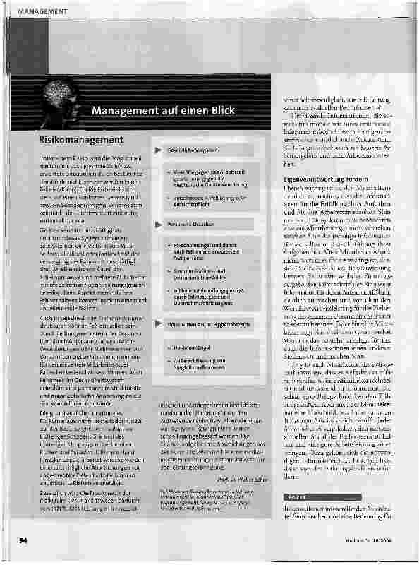 Vorschauseite 3: Über den Umgang mit Informationen - Das hat mir niemand gesagt...