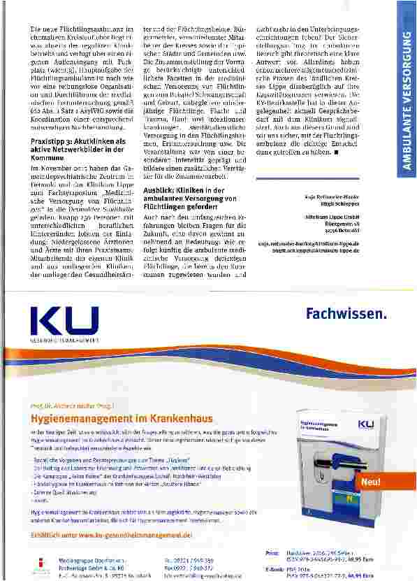Vorschauseite 5: Vom „Sondereinsatz zur Routine