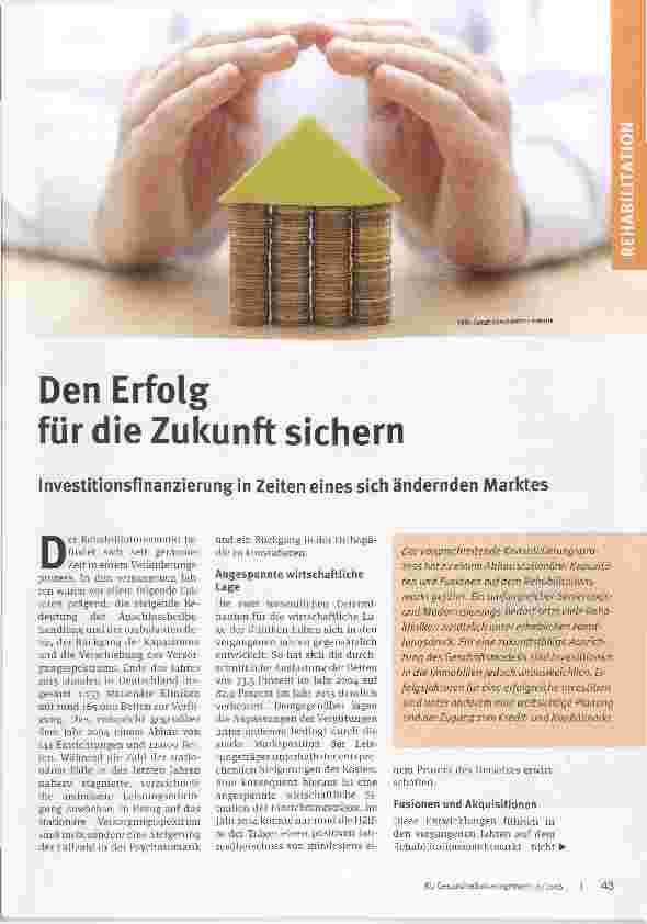Vorschauseite 1: Den Erfolg für die Zukunft sichern