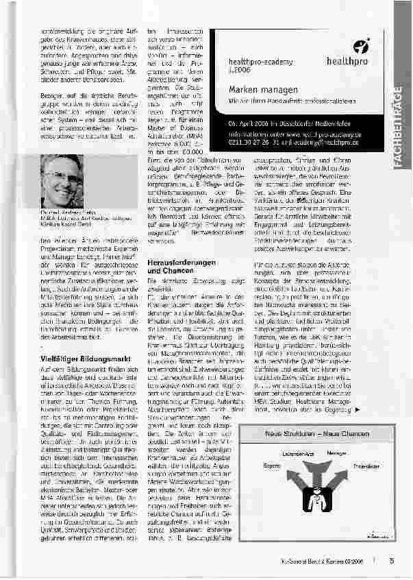 Vorschauseite 3: Change-Prozesse gestaltenDer Strukturwandel im Krankenhaus und seine Folgen für die Personalpolitik