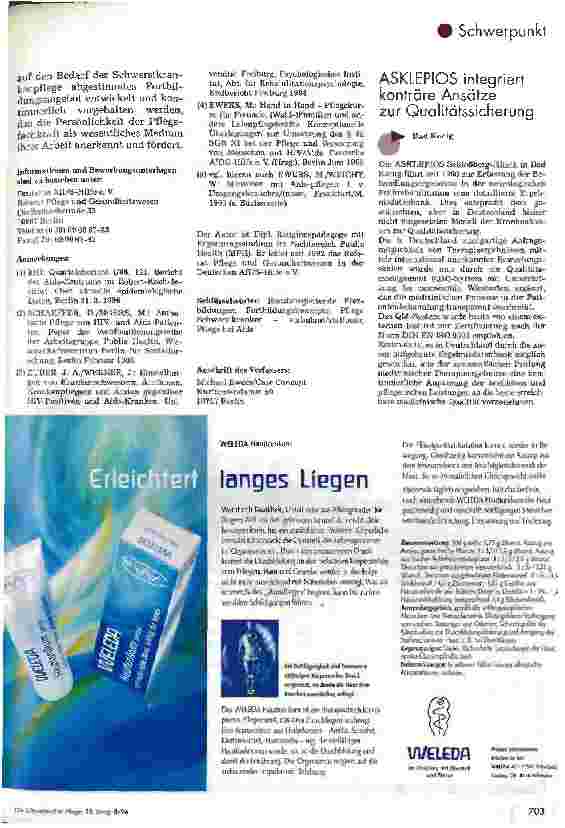 Vorschauseite 6: Training on the Job für Pflegekräfte im Aids-Bereich